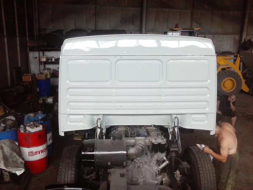 Капот на КАМАЗ своими руками