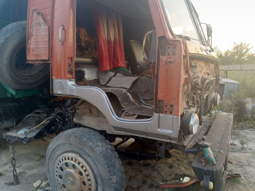 Переварка кабины КАМАЗ 5320