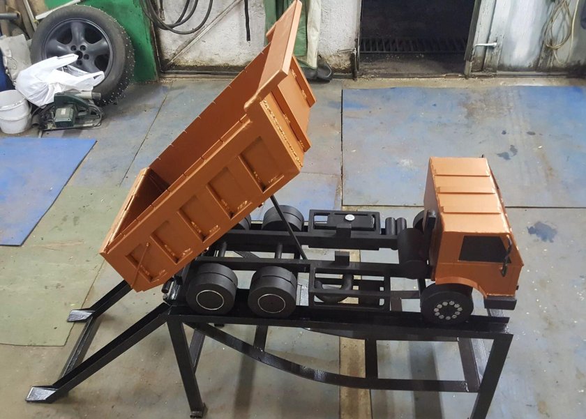 Мангал КАМАЗ самосвал