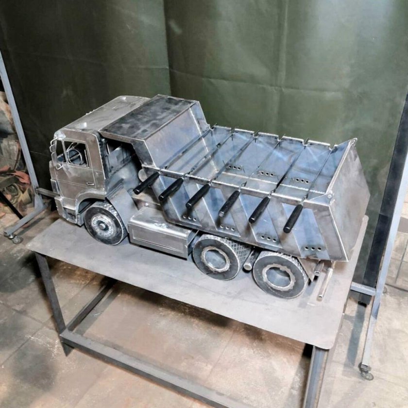 Мангал грузовик КАМАЗ