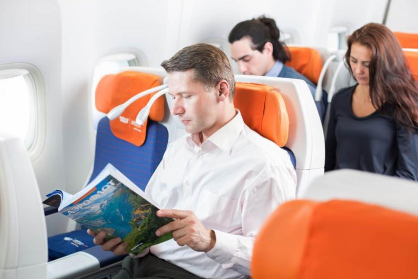 Эконом класс Аэрофлот Боинг 777