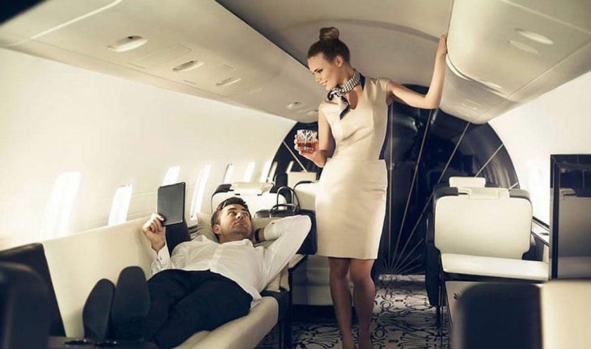 Стюардесса private Jet