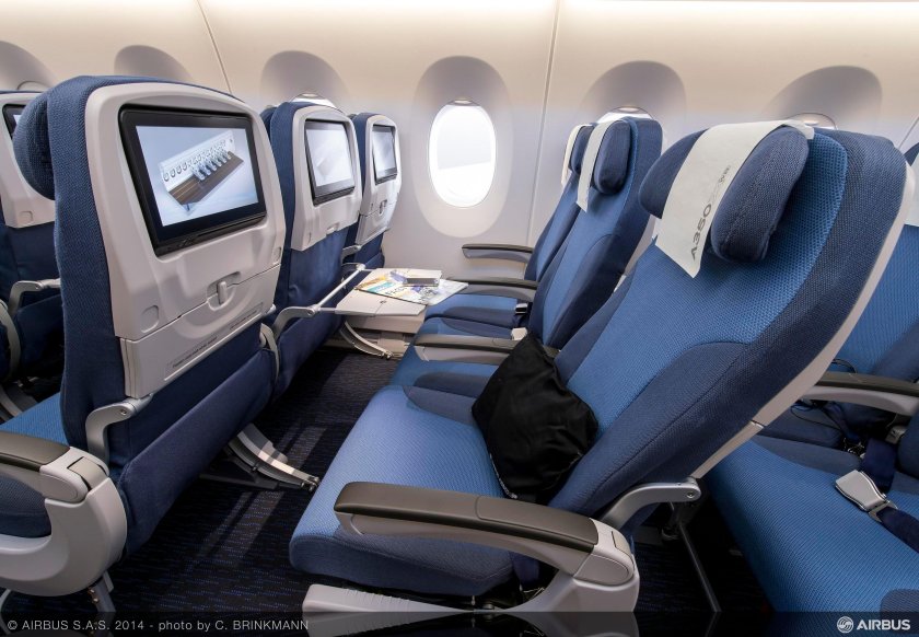 Airbus a350 Аэрофлот салон