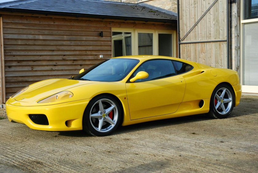 Ferrari 360 Modena Yellow