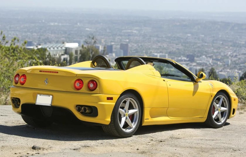 Ferrari 360 Modena Yellow