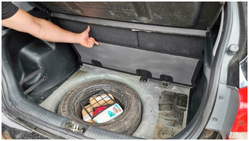 Пол багажника Киа Рио 3