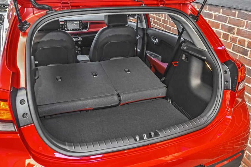 Kia Rio хэтчбек 2018 багажник