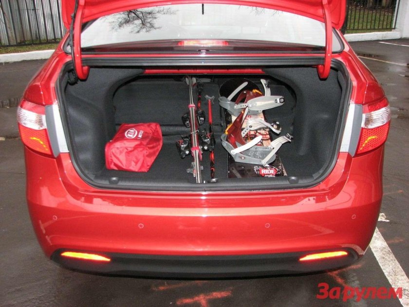 Багажник Киа Рио 3 седан