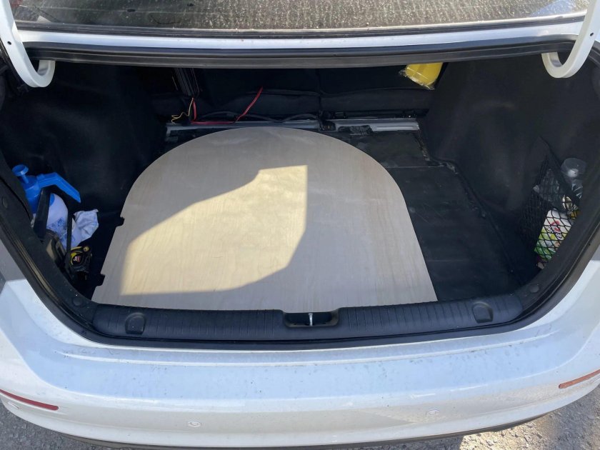 Фальшпол пол багажника Kia Rio 4