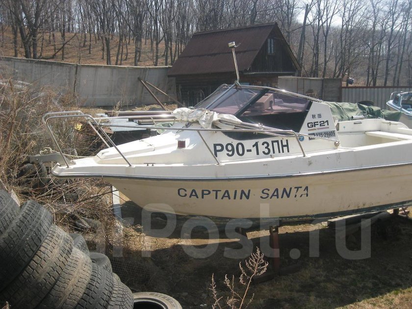 Шильдик катера Сузуки gf21