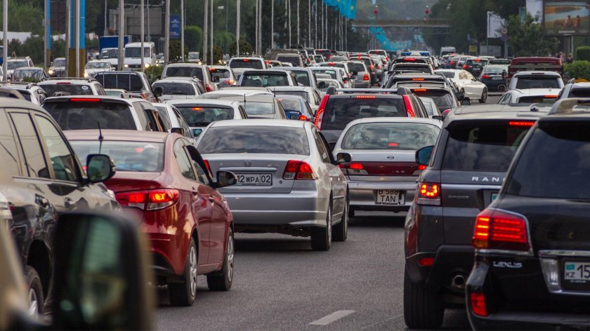 Алматы пробки