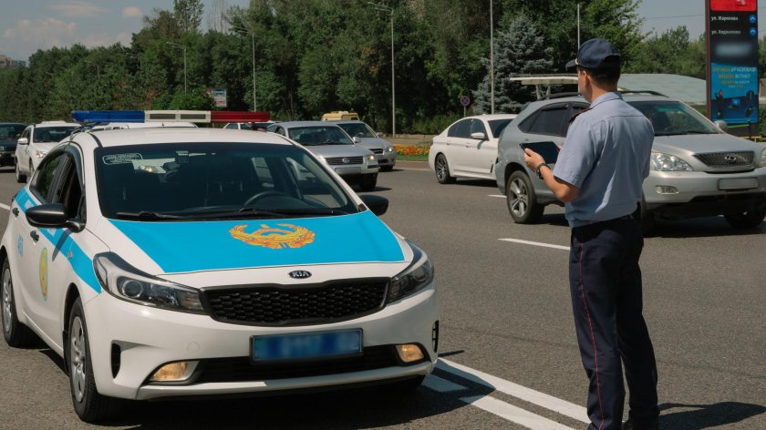 Новая форма полиции Казахстана 2022