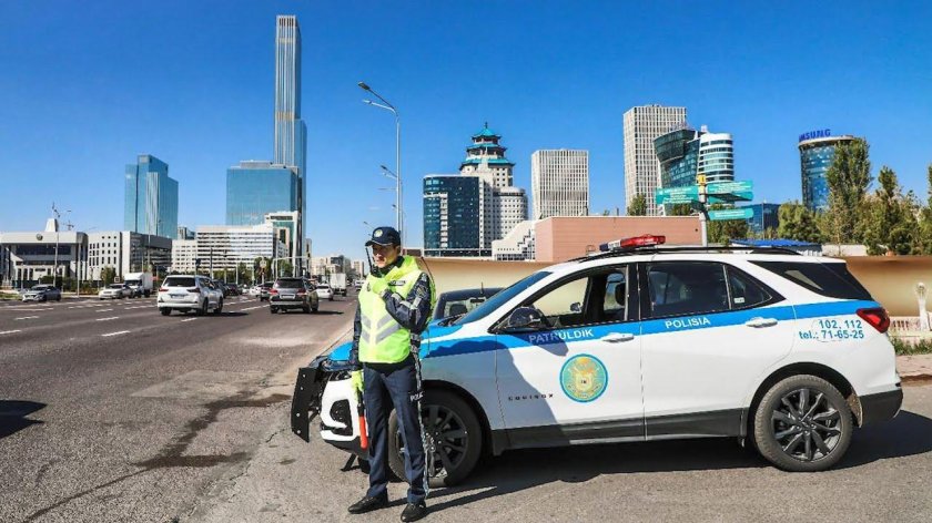 Казахстан жол полициясы