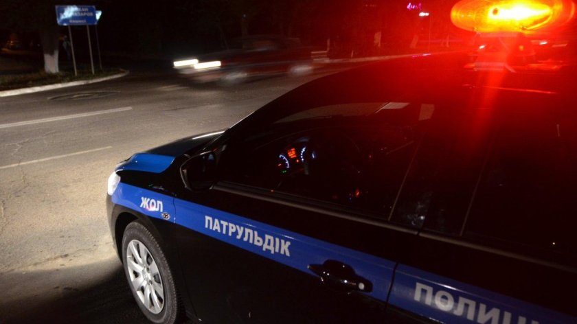 Казахстанские полицейские машины