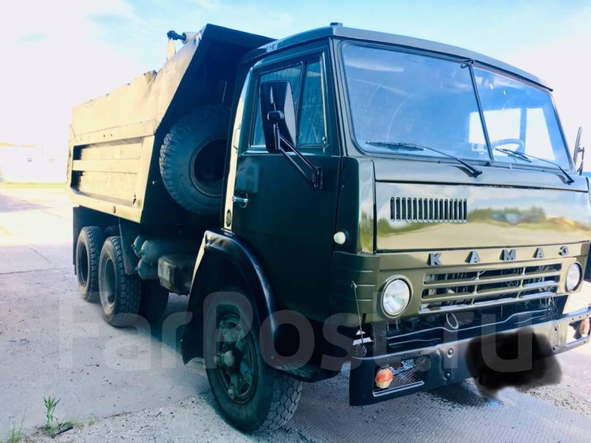 КАМАЗ 5511 зеленый