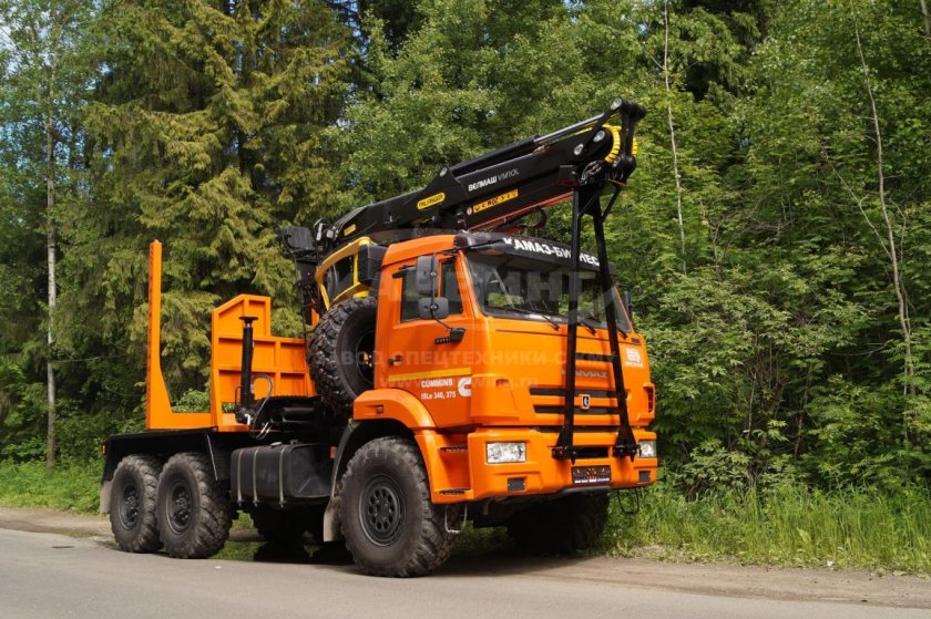 КАМАЗ 43118 лесовоз