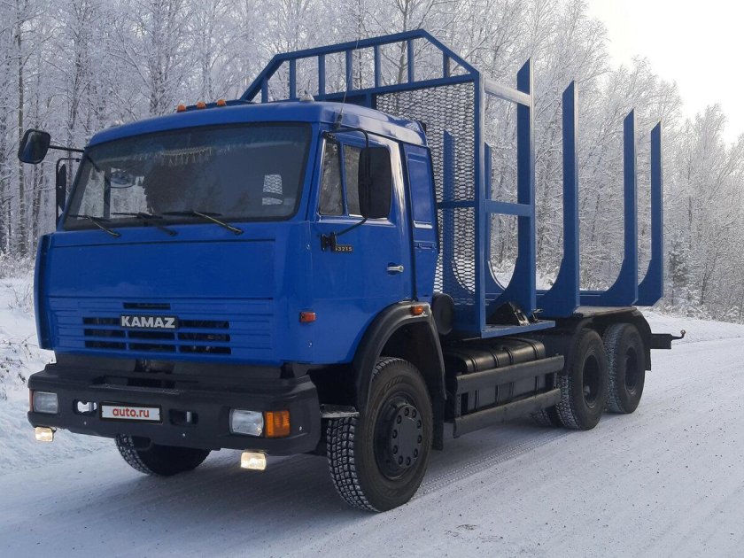 КАМАЗ 53215 лесовоз