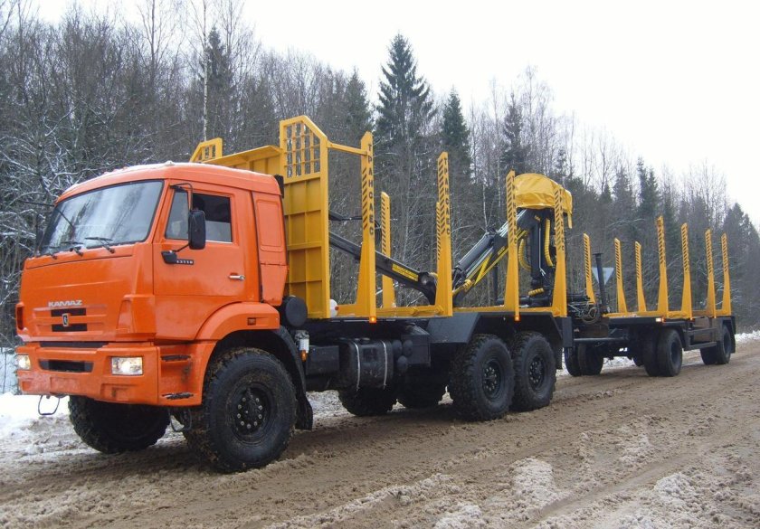 КАМАЗ 43118 сортиментовоз
