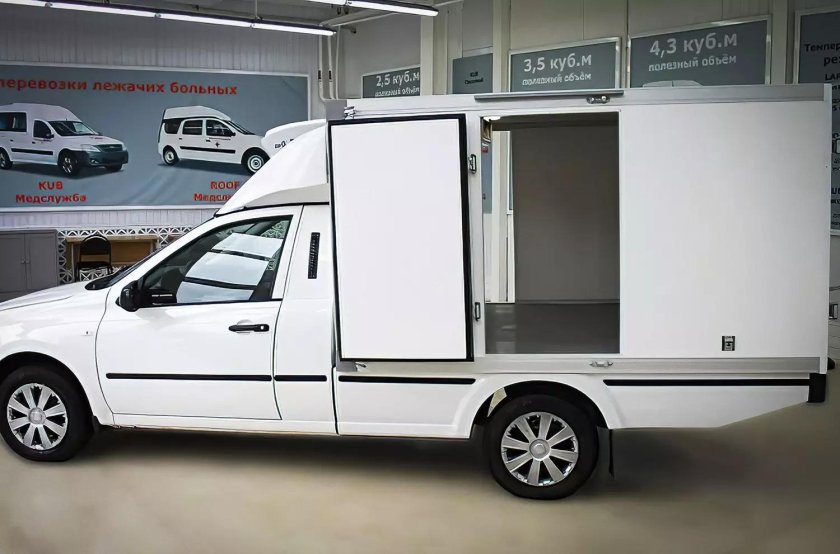 Лада Гранта ВИС 2349 рефрижератор фургон