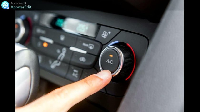 Кнопка a/c в автомобиле