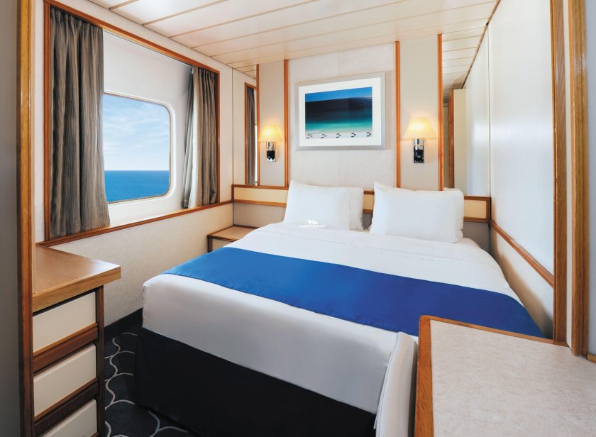 Каюта с окном "Ocean view Stateroom