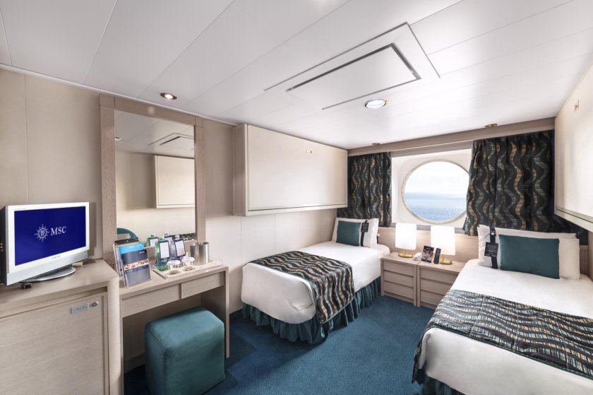 MSC poesia каюты