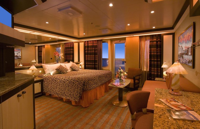 Каюта Люкс на круизном лайнере