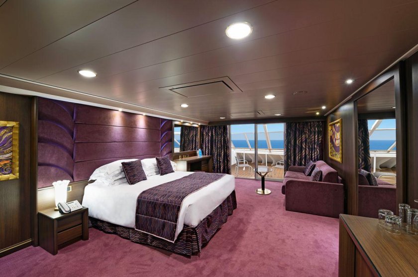 MSC splendida каюты