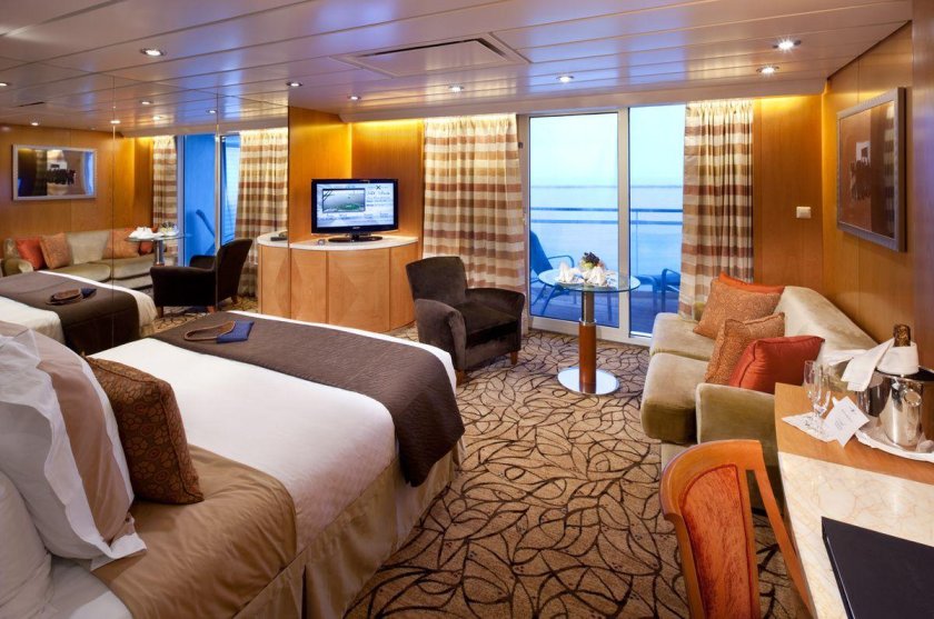 Сьют каюта на круизном лайнере