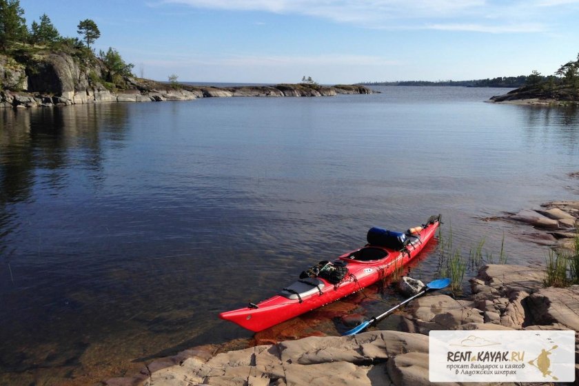 Ладожские шхеры на байдарках