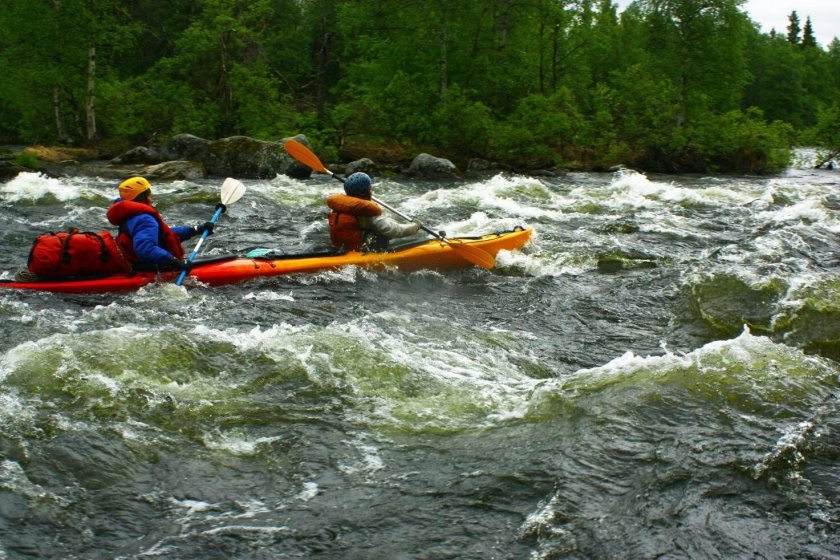 Кольский полуостров байдарки