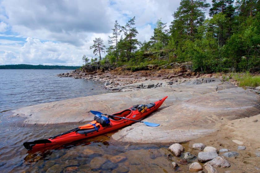 Ладожские шхеры на байдарках