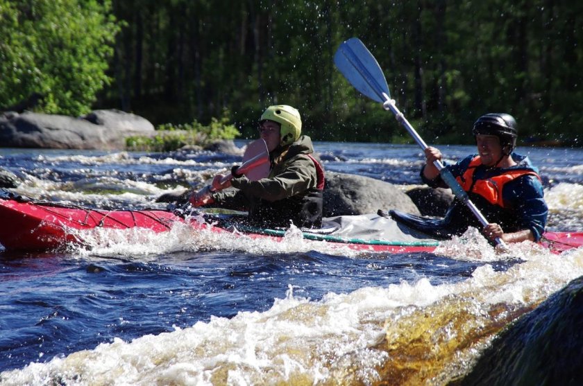 Карелия сплав на байдарках