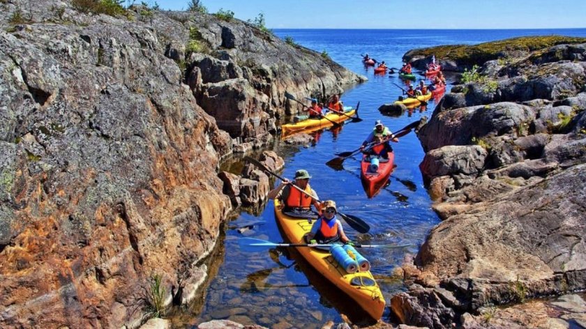 Ладожские шхеры сплав