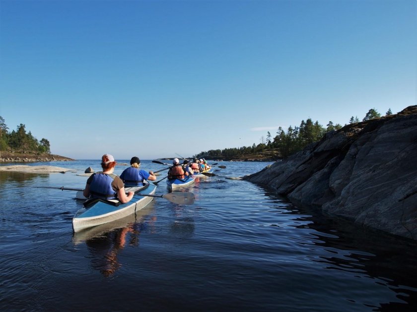 Ладожские шхеры сплав