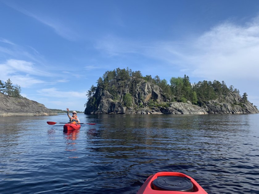 Каякинг Ладожские шхеры