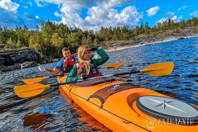 Каякинг Ладожские шхеры