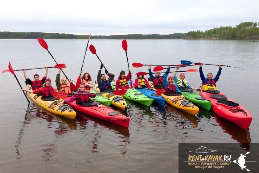 Ладожские шхеры байдарка каяк