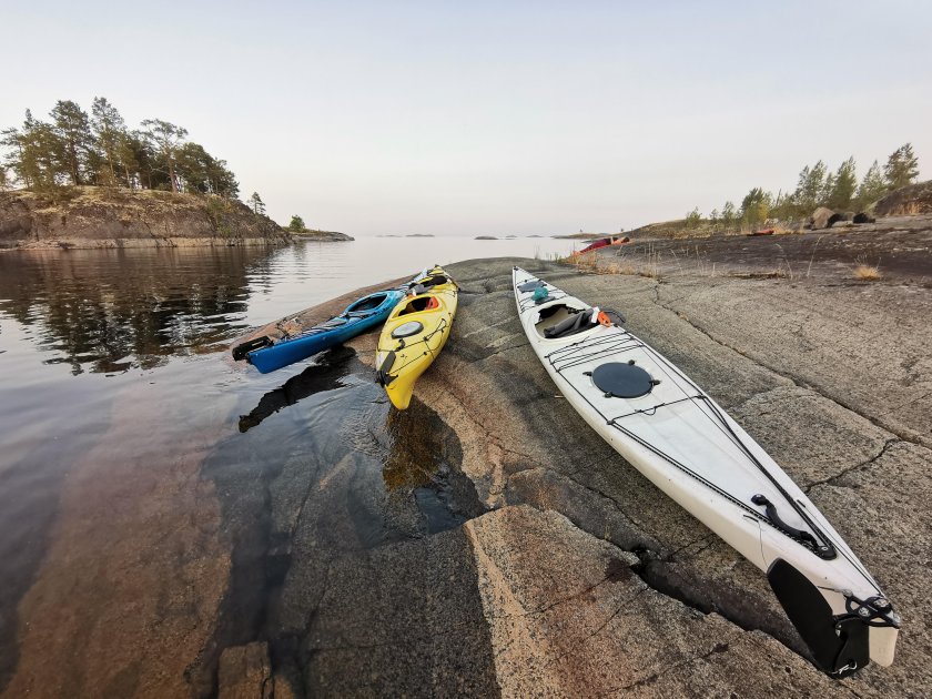 Скоростной морской каяк