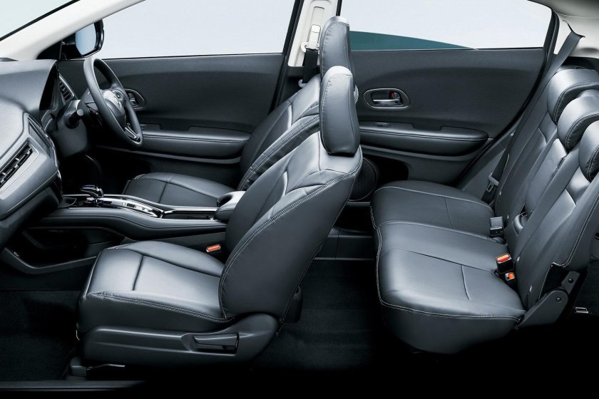 Хонда Везел 2015 салон