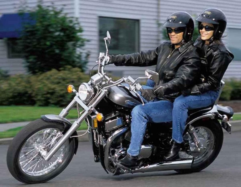 Чоппер с пассажиром