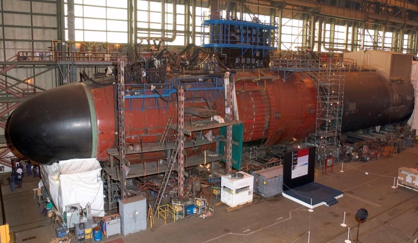 Сварка подводной лодки