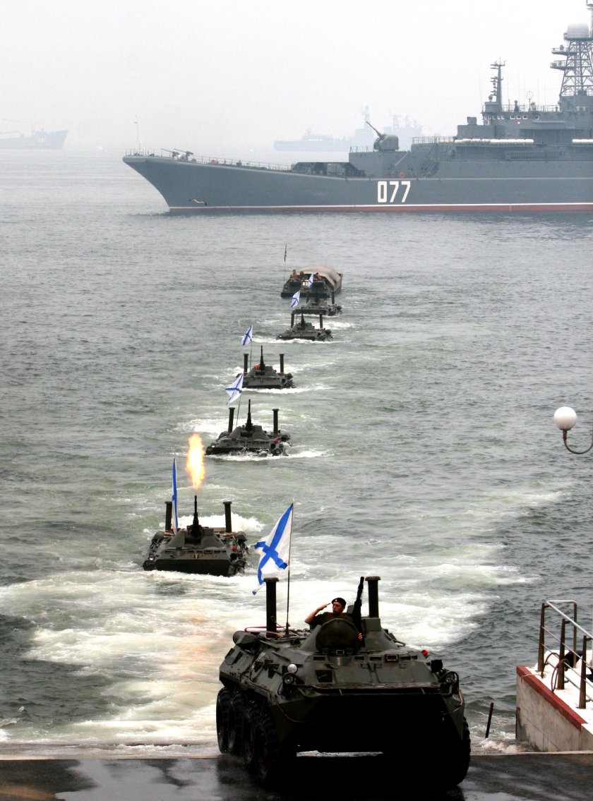 Владивосток ВМФ ТОФ морская пехота