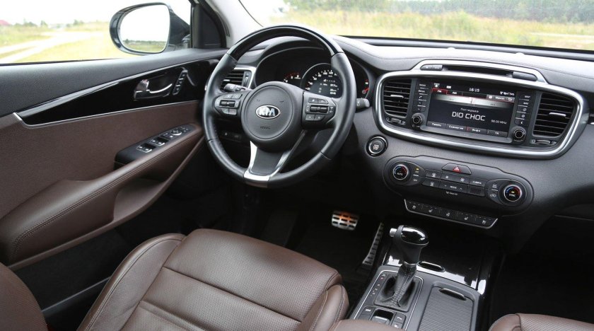 Киа Соренто Прайм 2019 салон