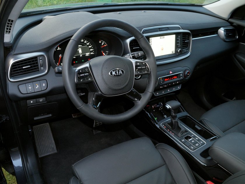 Киа Соренто Прайм 2018 салон