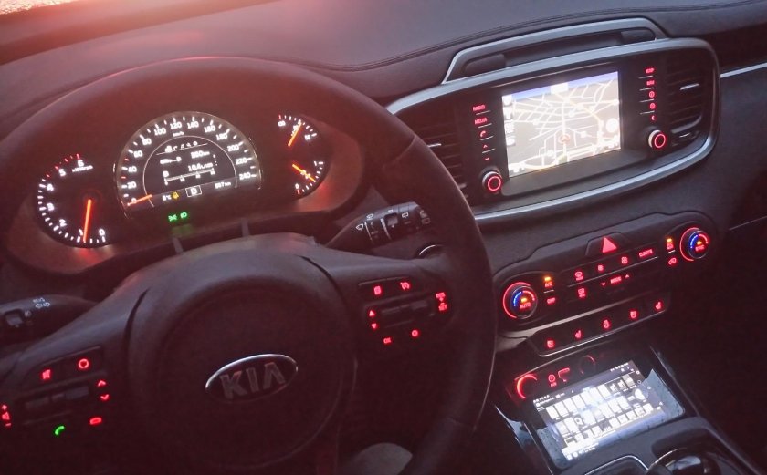 Приборная панель Киа Соренто Прайм