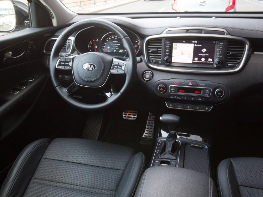 Кия Соренто Прайм 2019 салон