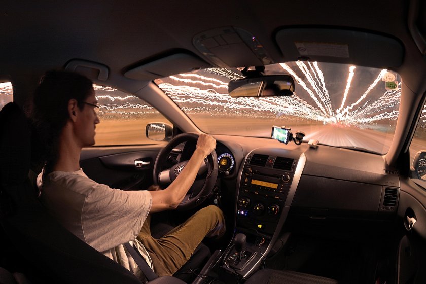 Машина изнутри