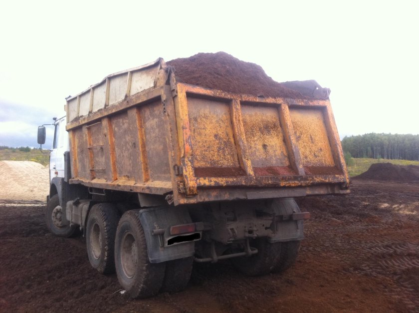 Торф КАМАЗ