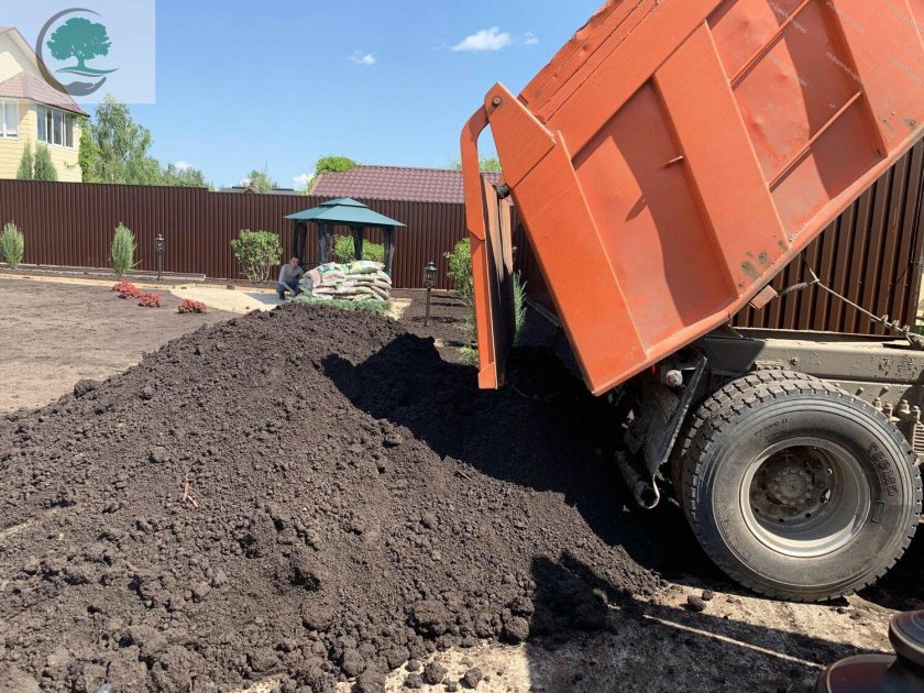 КАМАЗ С навозом